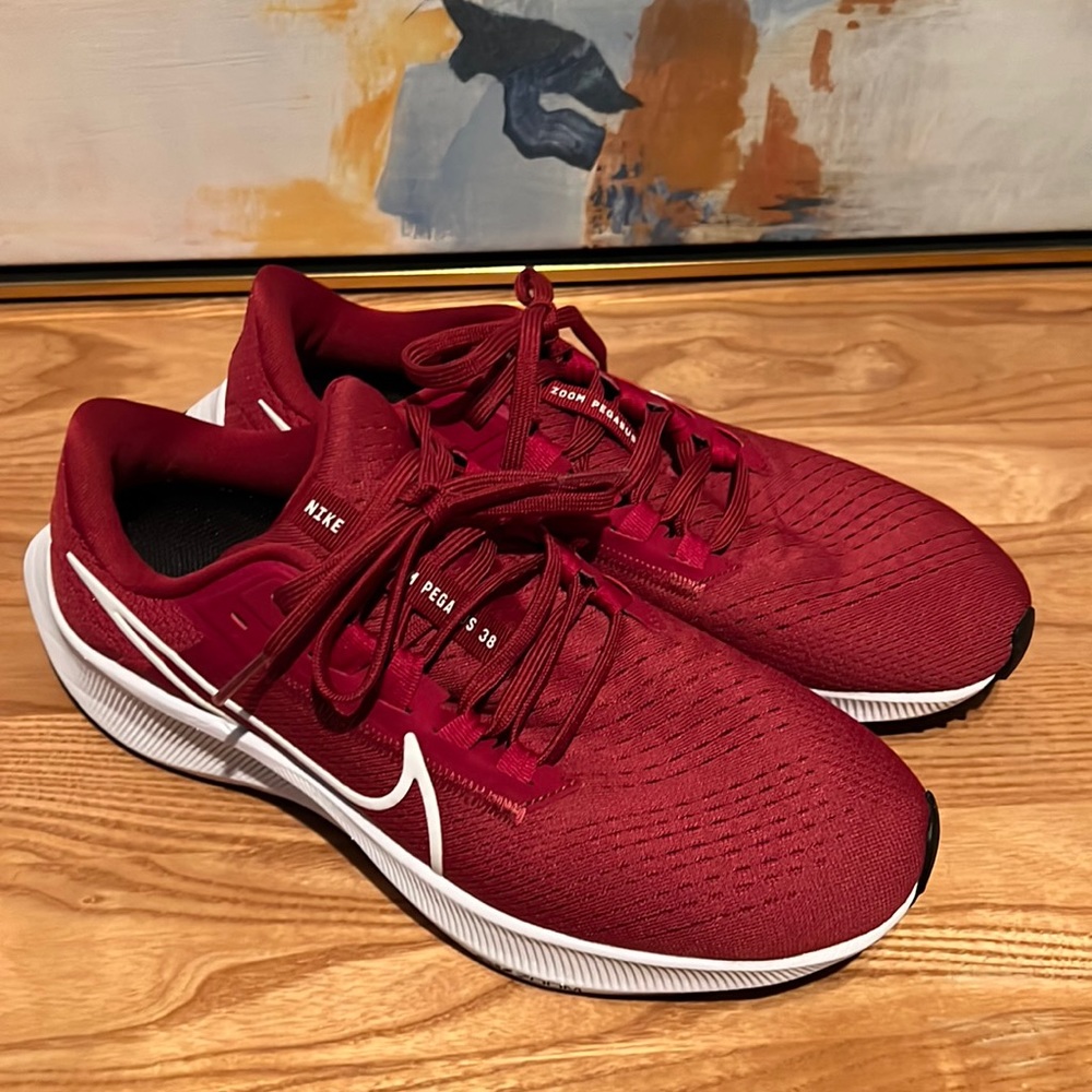 Nike AIR Zoom Pegasus 38 TB Crimson OU Red Women's Size 8